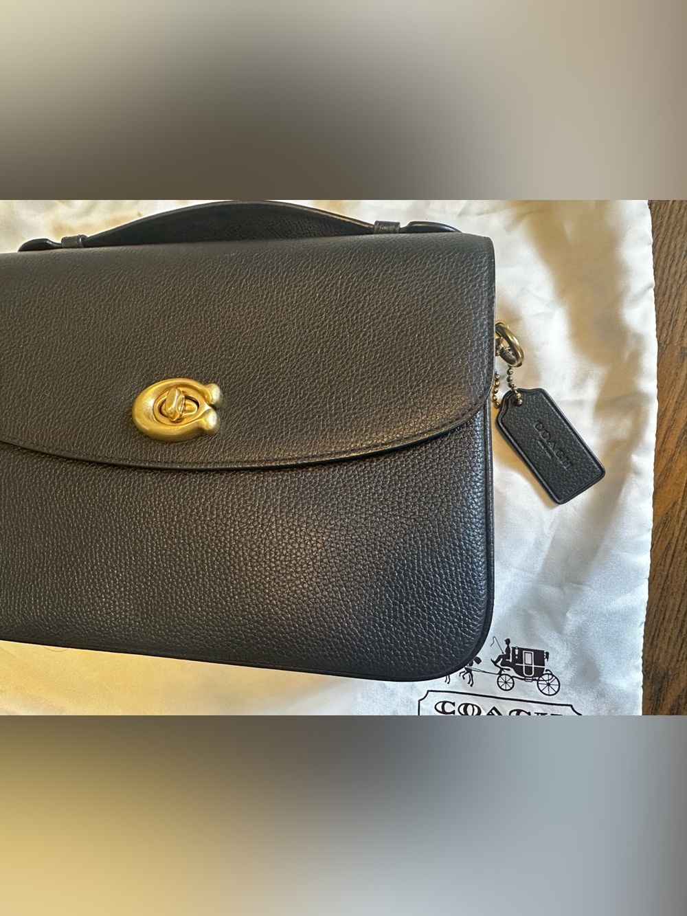 Original Coach Cassie Top Handle Crossbody - Picture 2 of 5